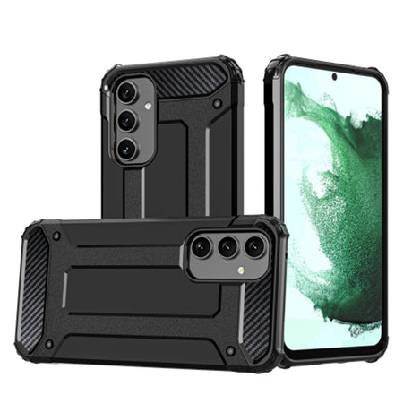 Husa de protectie Techsuit Hybrid Armor compatibil cu Samsung Galaxy A54, Negru