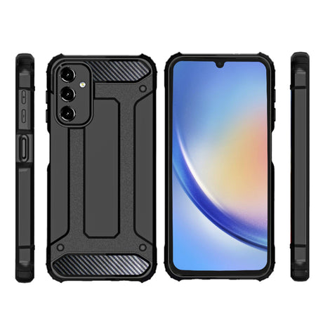 Husa de protectie Techsuit Hybrid Armor compatibil cu Samsung Galaxy A34 5G, Negru