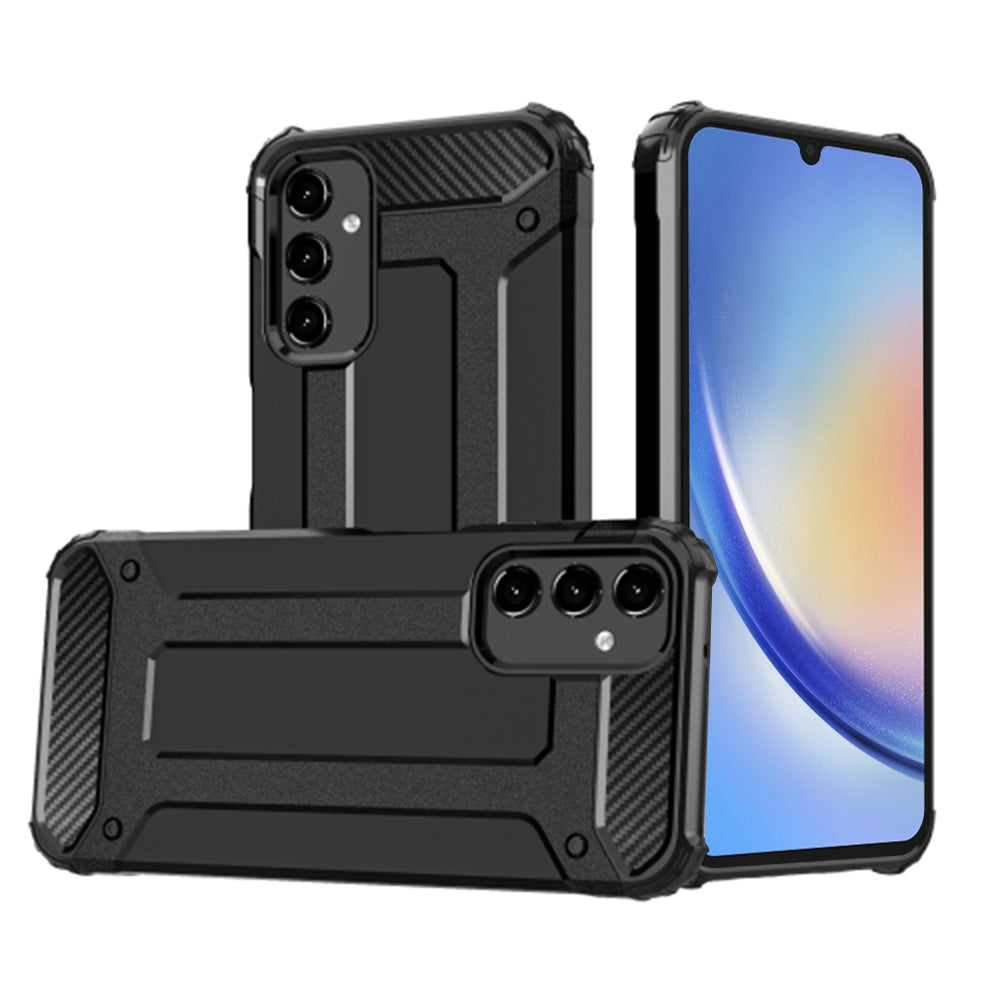 Husa de protectie Techsuit Hybrid Armor compatibil cu Samsung Galaxy A34 5G, Negru