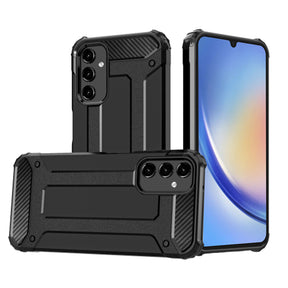 Husa de protectie Techsuit Hybrid Armor compatibil cu Samsung Galaxy A34 5G, Negru