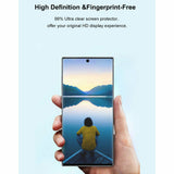 Folie de protectie Lito 3D UV Glass compatibil cu Samsung Galaxy S23 Ultra, Transparent