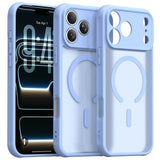 Husa de protectie Techsuit HaloFrost II MagSafe compatibil cu iPhone 18 Pro / iPhone 17 Pro, Albastru