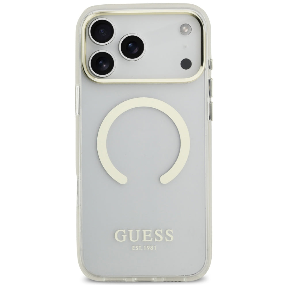 Husa de protectie Guess compatibil cu iPhone 18 Pro Max, Auriu