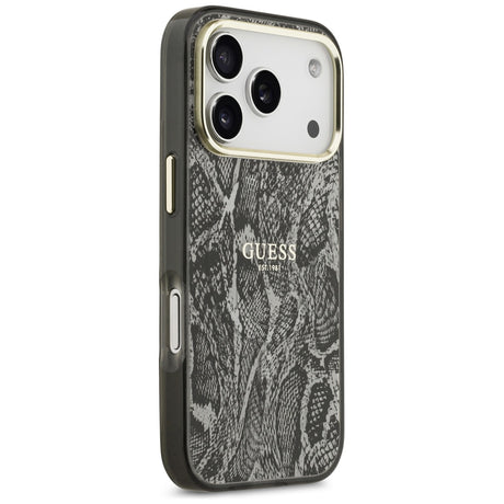 Husa de protectie Guess compatibil cu iPhone 18 Pro / iPhone 17 Pro, Negru