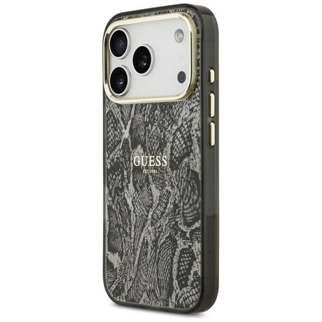 Husa de protectie Guess compatibil cu iPhone 18 Pro / iPhone 17 Pro, Negru