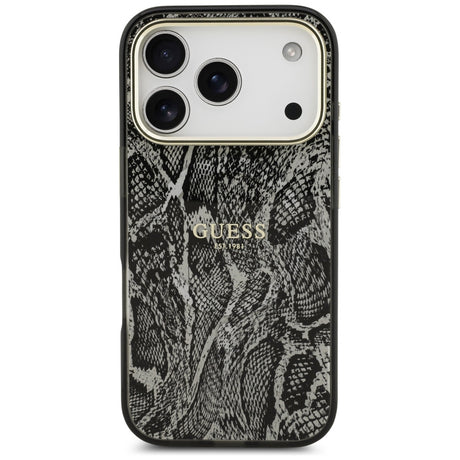 Husa de protectie Guess compatibil cu iPhone 18 Pro / iPhone 17 Pro, Negru