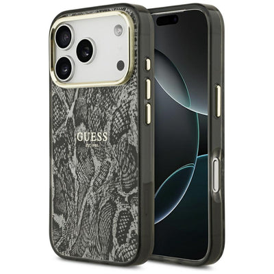 Husa de protectie Guess compatibil cu iPhone 18 Pro / iPhone 17 Pro, Negru