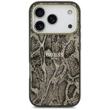 Husa de protectie Guess compatibil cu iPhone 17 Pro Max / iPhone 18 Pro Max, Maro