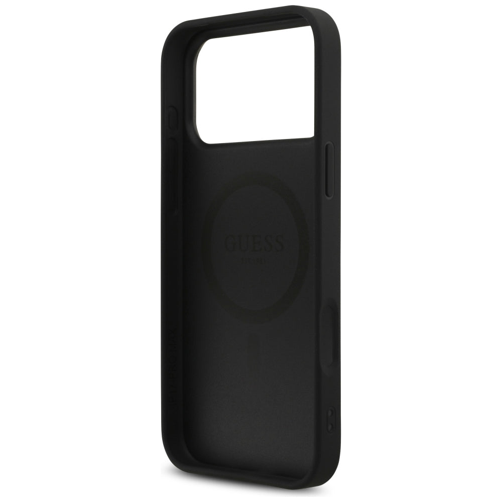 Husa de protectie Guess compatibil cu iPhone 17 Pro Max / iPhone 18 Pro Max, Negru