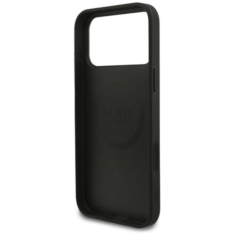 Husa de protectie Guess Hardcase 4G compatibil cu iPhone 17 Pro Max / iPhone 18 Pro Max, Negru