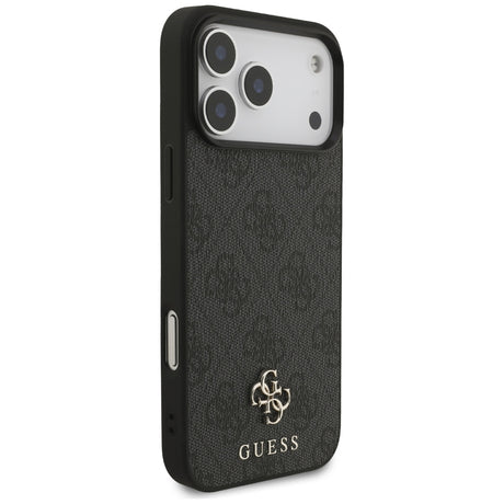 Husa de protectie Guess Hardcase 4G compatibil cu iPhone 17 Pro Max / iPhone 18 Pro Max, Negru