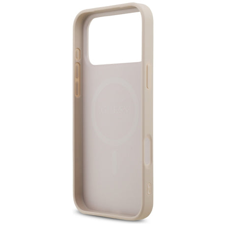 Husa de protectie Guess Hardcase 4G compatibil cu iPhone 18 Pro Max / iPhone 17 Pro Max, Roz