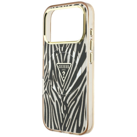 Husa de protectie Guess compatibil cu iPhone 17 Pro Max / iPhone 18 Pro Max, Auriu