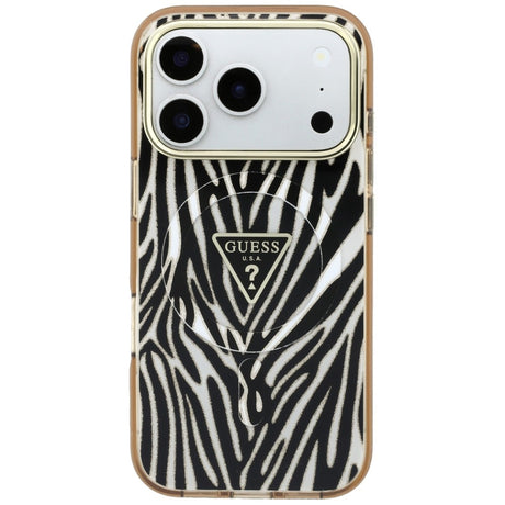 Husa de protectie Guess compatibil cu iPhone 17 Pro Max / iPhone 18 Pro Max, Auriu