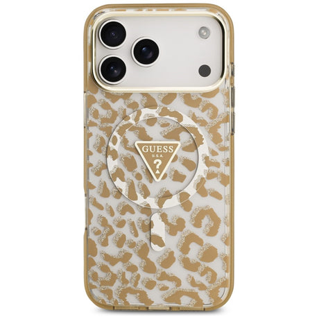 Husa de protectie Guess compatibil cu iPhone 18 Pro Max / iPhone 17 Pro Max, Maro
