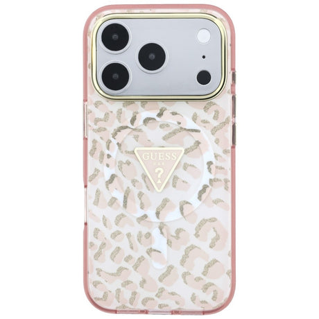 Husa de protectie Guess compatibil cu iPhone 18 Pro / iPhone 17 Pro, Roz