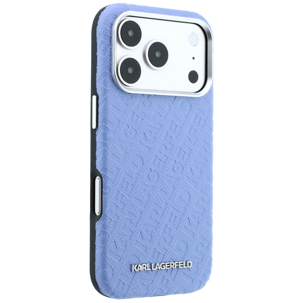 Husa de protectie Karl Lagerfeld compatibil cu iPhone 18 Pro Max / iPhone 17 Pro Max, Albastru