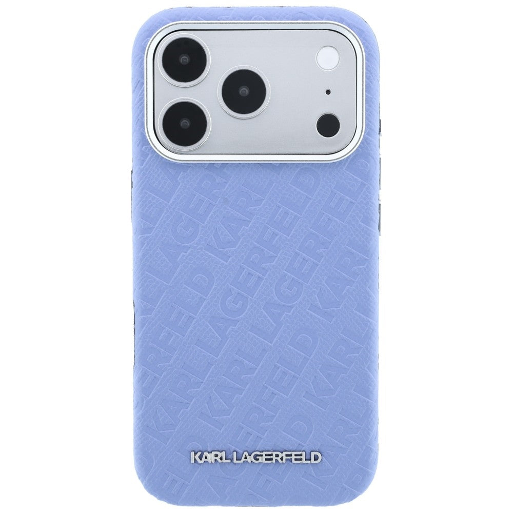 Husa de protectie Karl Lagerfeld compatibil cu iPhone 18 Pro Max / iPhone 17 Pro Max, Albastru