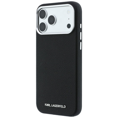 Husa de protectie Karl Lagerfeld compatibil cu iPhone 18 Pro / iPhone 17 Pro, Negru