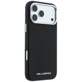 Husa de protectie Karl Lagerfeld compatibil cu iPhone 18 Pro / iPhone 17 Pro, Negru