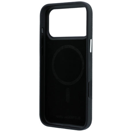 Husa de protectie Karl Lagerfeld compatibil cu iPhone 18 Pro / iPhone 17 Pro, Negru