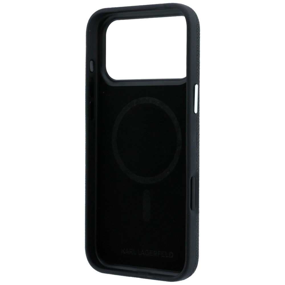 Husa de protectie Karl Lagerfeld compatibil cu iPhone 18 Pro Max / iPhone 17 Pro Max, Negru