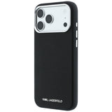 Husa de protectie Karl Lagerfeld compatibil cu iPhone 18 Pro Max / iPhone 17 Pro Max, Negru