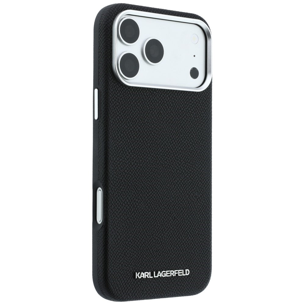 Husa de protectie Karl Lagerfeld compatibil cu iPhone 18 Pro Max / iPhone 17 Pro Max, Negru