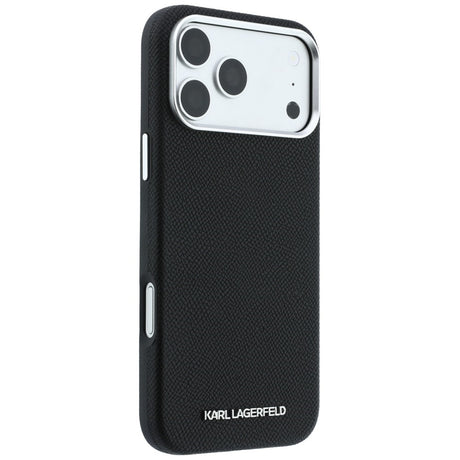 Husa de protectie Karl Lagerfeld compatibil cu iPhone 18 Pro Max / iPhone 17 Pro Max, Negru