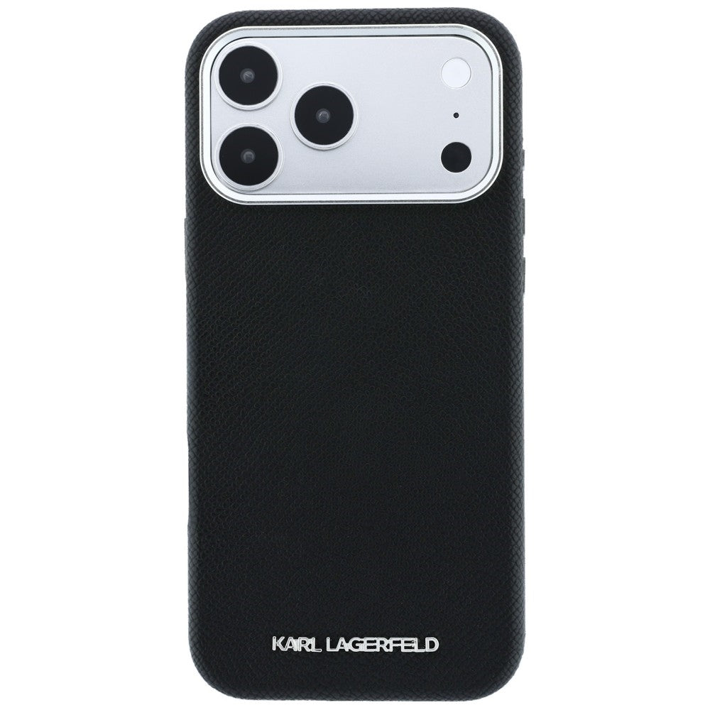 Husa de protectie Karl Lagerfeld compatibil cu iPhone 18 Pro Max / iPhone 17 Pro Max, Negru