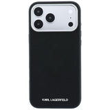 Husa de protectie Karl Lagerfeld compatibil cu iPhone 18 Pro Max / iPhone 17 Pro Max, Negru
