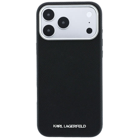 Husa de protectie Karl Lagerfeld compatibil cu iPhone 18 Pro Max / iPhone 17 Pro Max, Negru
