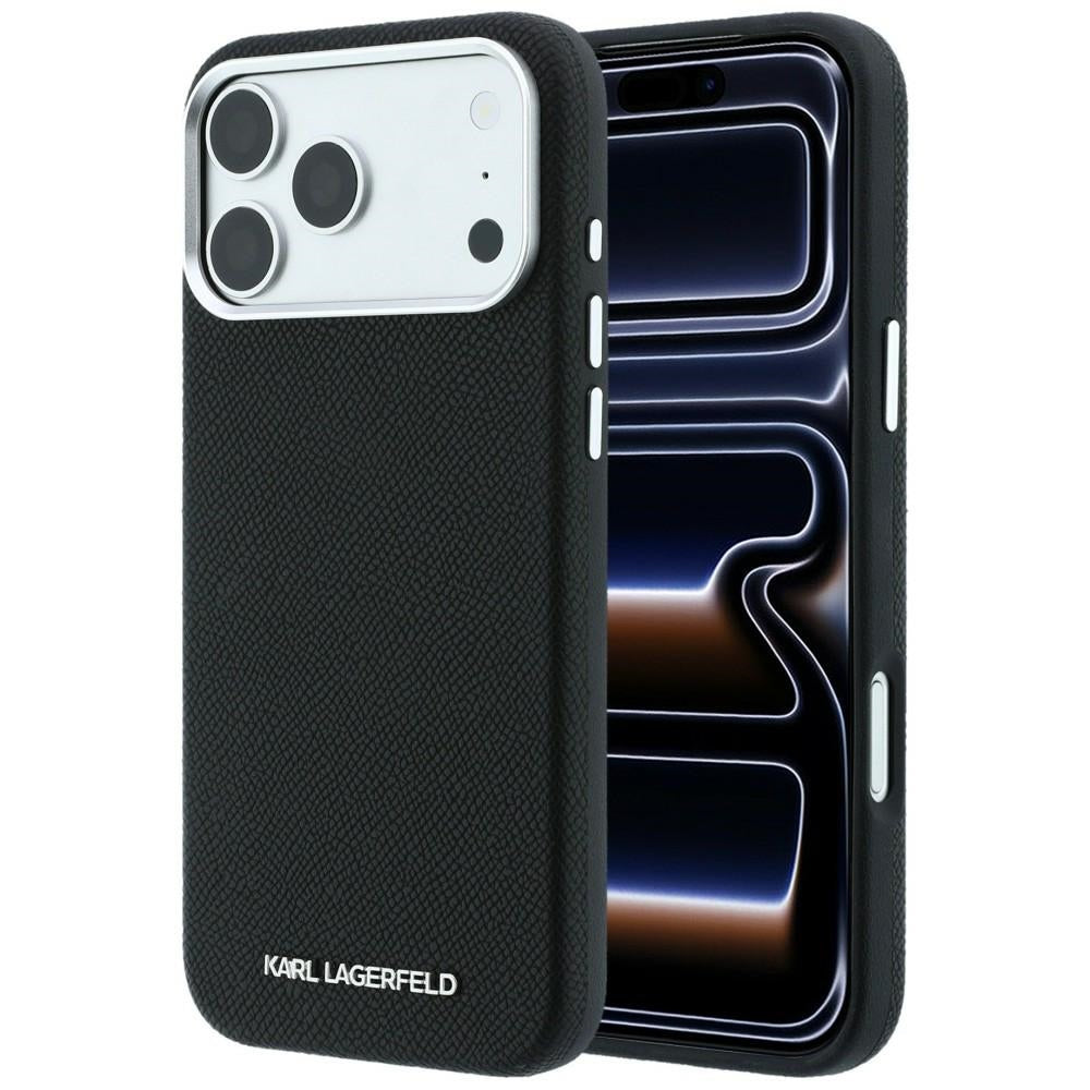 Husa de protectie Karl Lagerfeld compatibil cu iPhone 18 Pro Max / iPhone 17 Pro Max, Negru