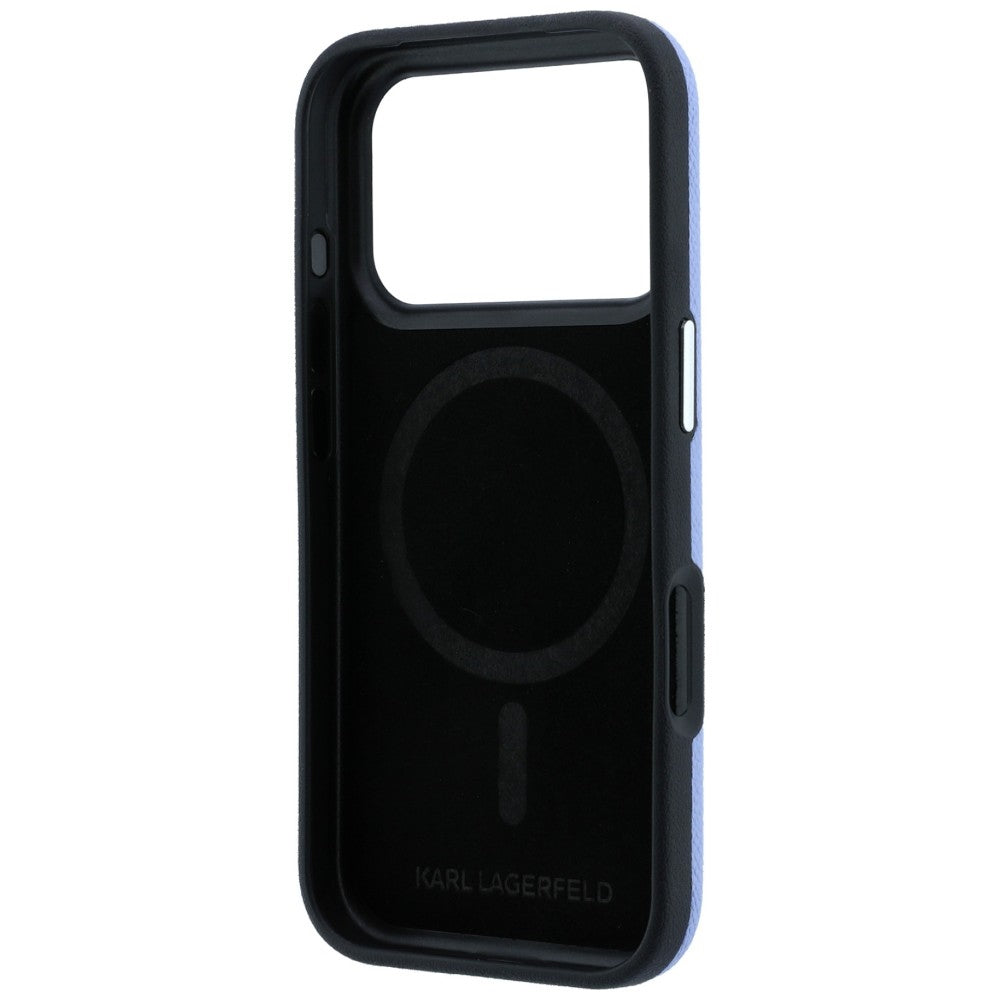 Husa de protectie Karl Lagerfeld compatibil cu iPhone 18 Pro Max / iPhone 17 Pro Max, Albastru