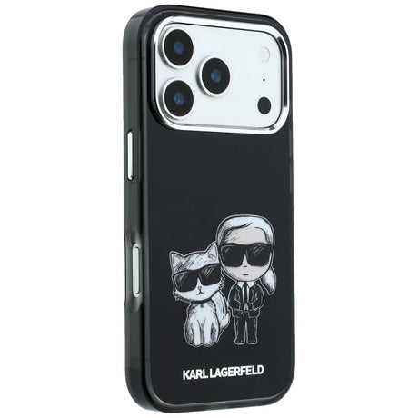 Husa de protectie Karl Lagerfeld compatibil cu iPhone 18 Pro Max / iPhone 17 Pro Max, Negru