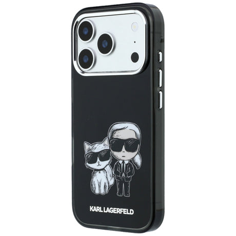 Husa de protectie Karl Lagerfeld compatibil cu iPhone 18 Pro Max / iPhone 17 Pro Max, Negru