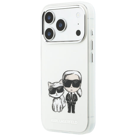 Husa de protectie Karl Lagerfeld compatibil cu iPhone 18 Pro / iPhone 17 Pro, Bej