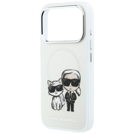 Husa de protectie Karl Lagerfeld compatibil cu iPhone 18 Pro / iPhone 17 Pro, Bej