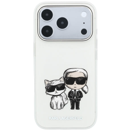 Husa de protectie Karl Lagerfeld compatibil cu iPhone 17 Pro Max / iPhone 18 Pro Max, Bej