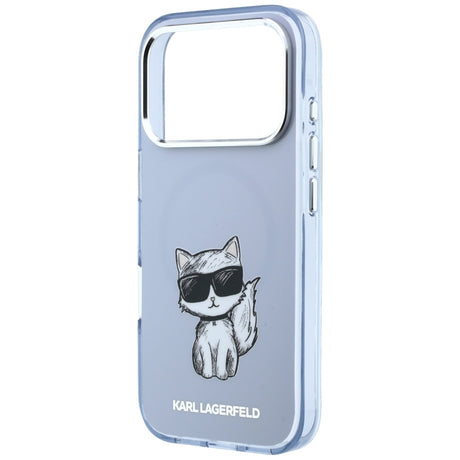 Husa de protectie Karl Lagerfeld compatibil cu iPhone 18 Pro Max / iPhone 17 Pro Max, Albastru