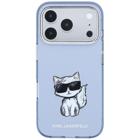 Husa de protectie Karl Lagerfeld compatibil cu iPhone 18 Pro Max / iPhone 17 Pro Max, Albastru