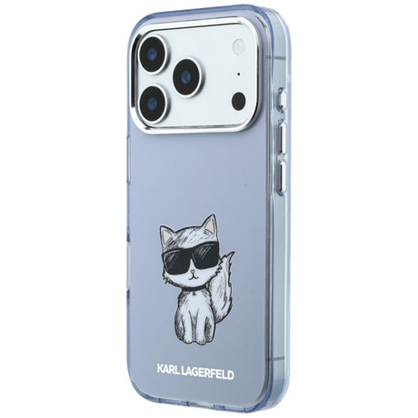 Husa de protectie Karl Lagerfeld compatibil cu iPhone 18 Pro Max / iPhone 17 Pro Max, Albastru