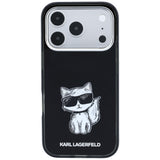 Husa de protectie Karl Lagerfeld compatibil cu iPhone 18 Pro Max / iPhone 17 Pro Max, Negru