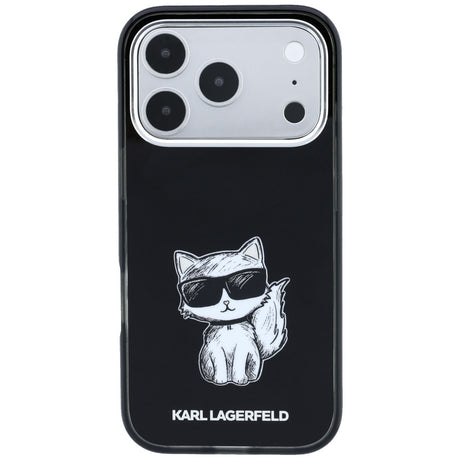 Husa de protectie Karl Lagerfeld compatibil cu iPhone 18 Pro Max / iPhone 17 Pro Max, Negru