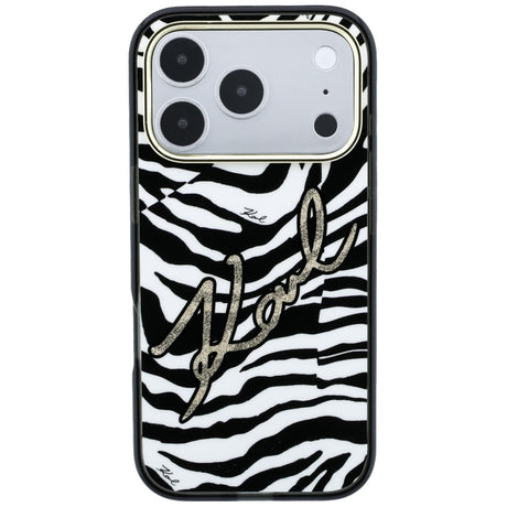 Husa de protectie Karl Lagerfeld compatibil cu iPhone 17 Pro / iPhone 18 Pro, Negru