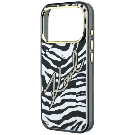 Husa de protectie Karl Lagerfeld compatibil cu iPhone 17 Pro Max / iPhone 18 Pro Max, Negru