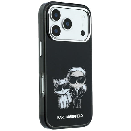 Husa de protectie Karl Lagerfeld compatibil cu iPhone 18 Pro / iPhone 17 Pro, Negru