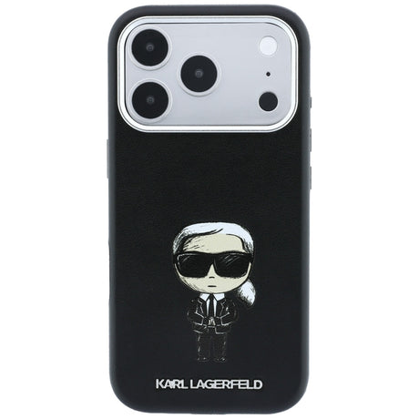 Husa de protectie Karl Lagerfeld compatibil cu iPhone 18 Pro / iPhone 17 Pro, Negru