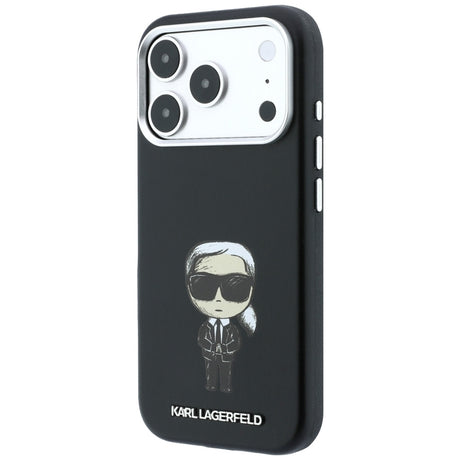 Husa de protectie Karl Lagerfeld compatibil cu iPhone 18 Pro / iPhone 17 Pro, Negru