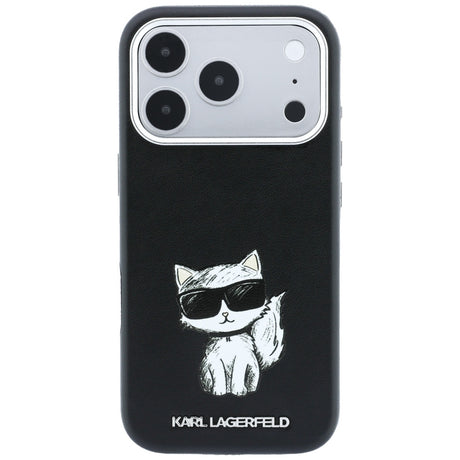 Husa de protectie Karl Lagerfeld compatibil cu iPhone 18 Pro / iPhone 17 Pro, Negru